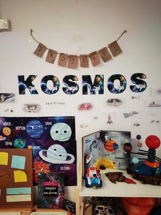 Przedszkole Przygody projekty Kosmos